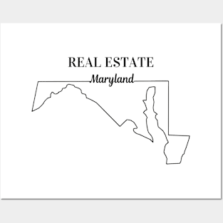 Maryland Real Estate Posters and Art